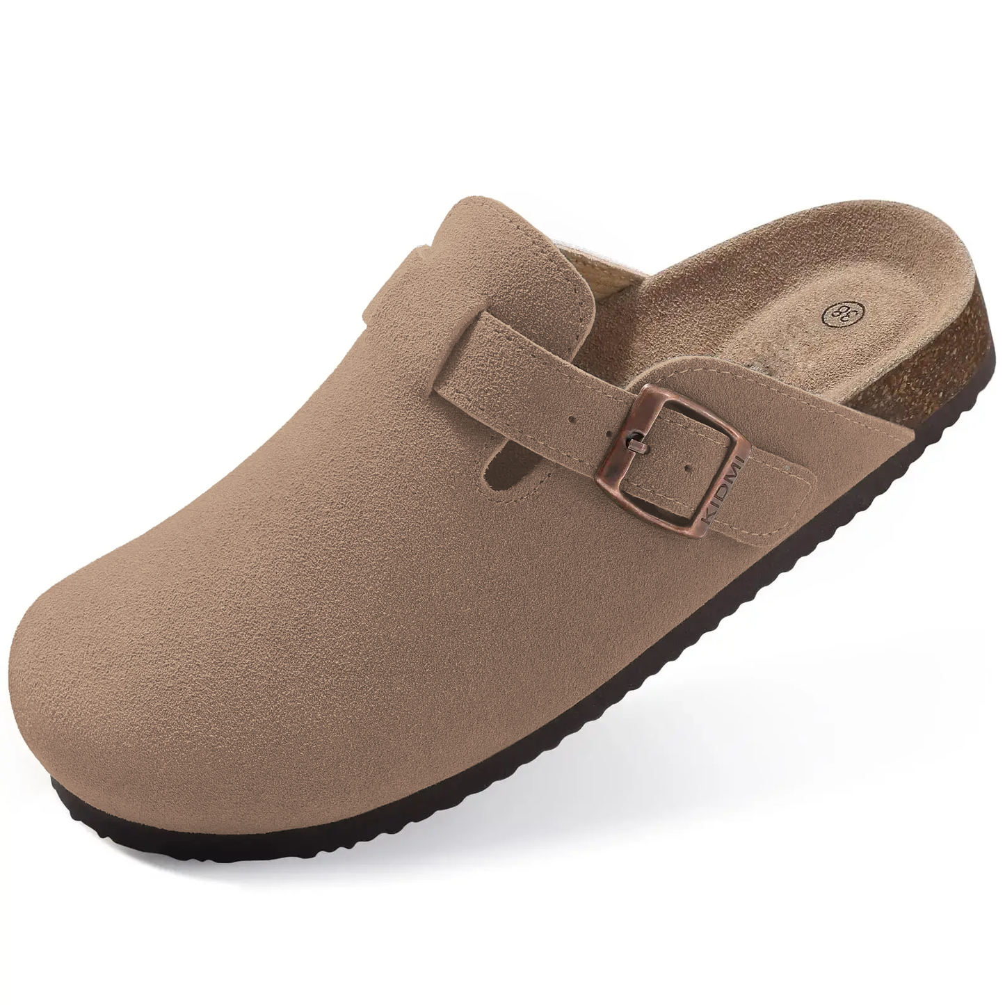 Zamira Genuine Suede Clogs