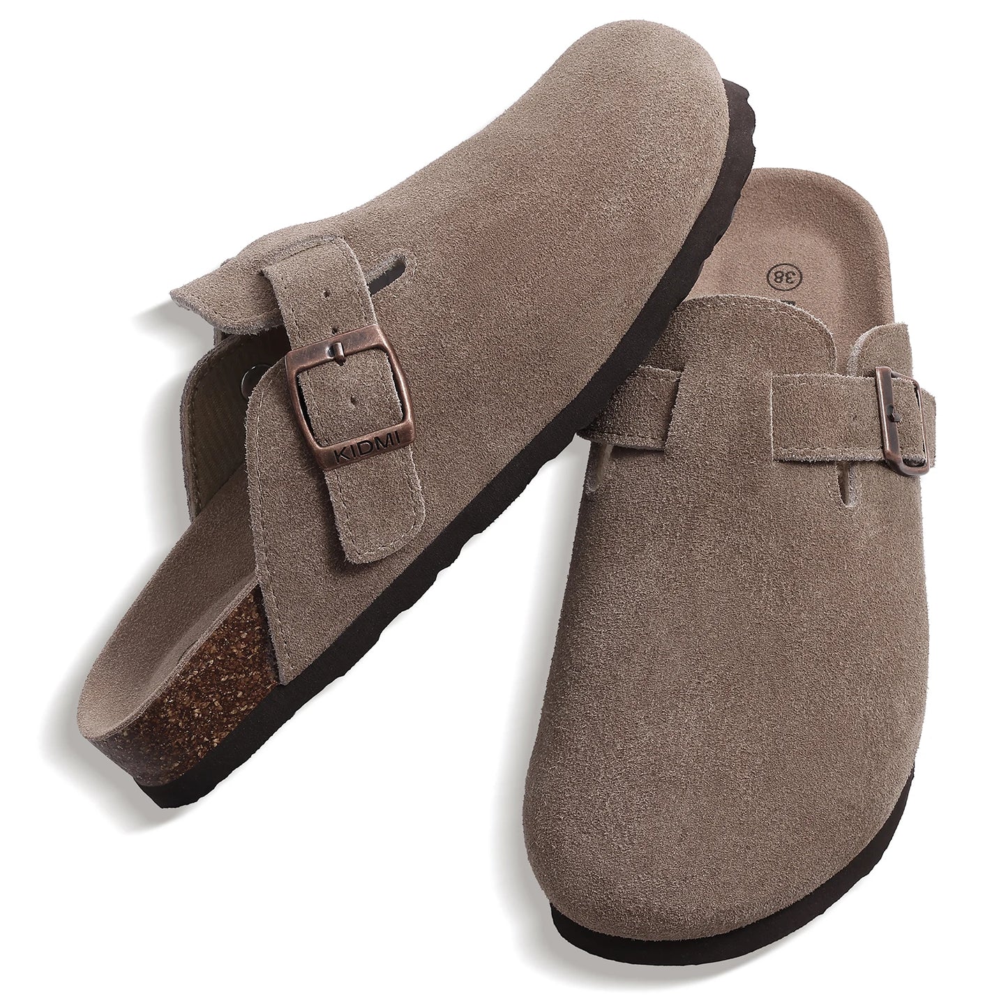 Zamira Genuine Suede Clogs