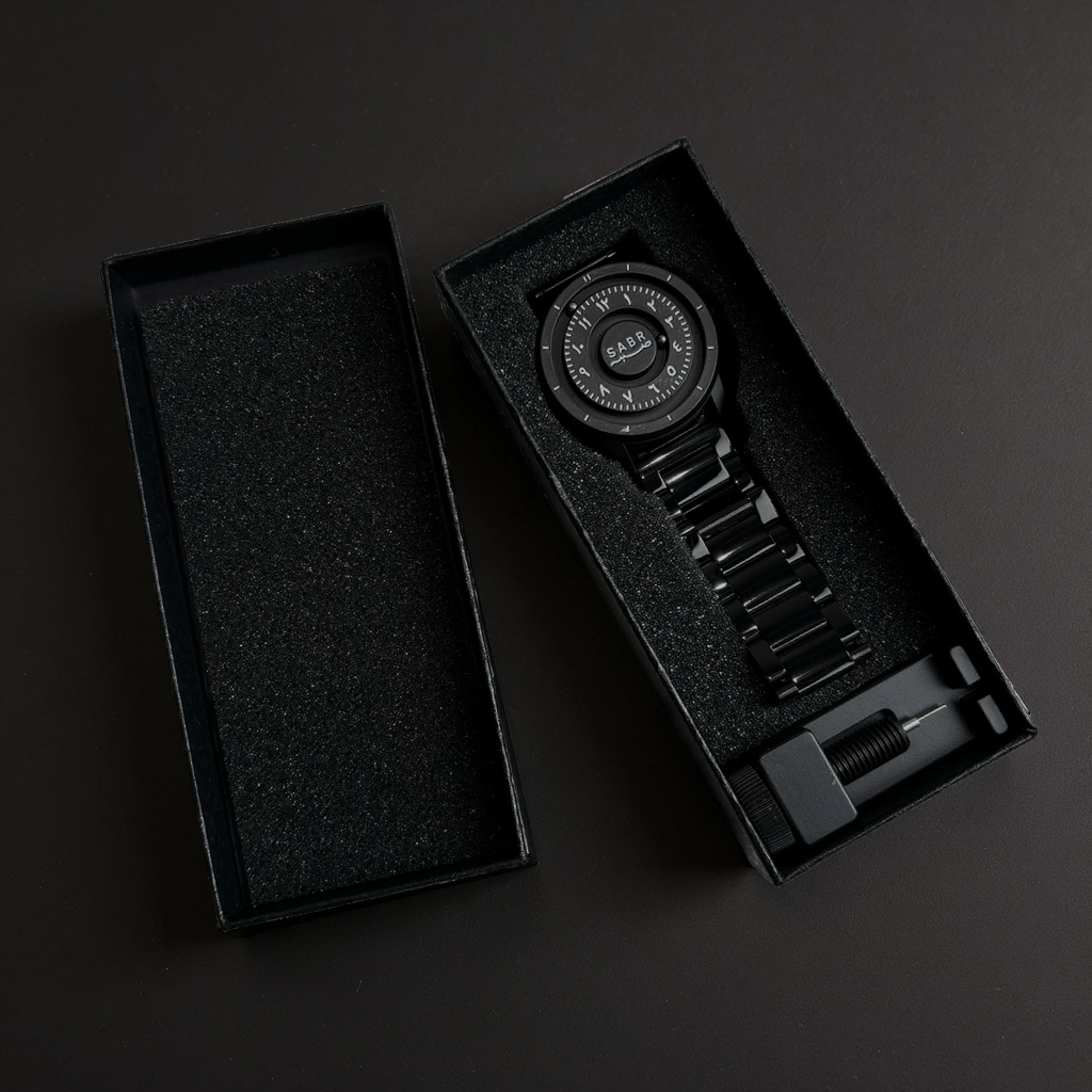 SabrCulture Arabic Magnetic Beads Watch