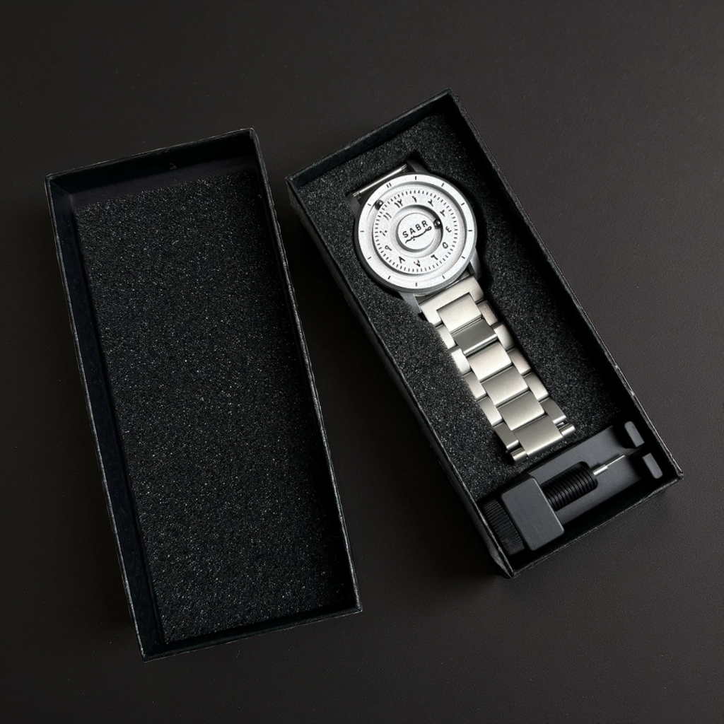SabrCulture Arabic Magnetic Beads Watch