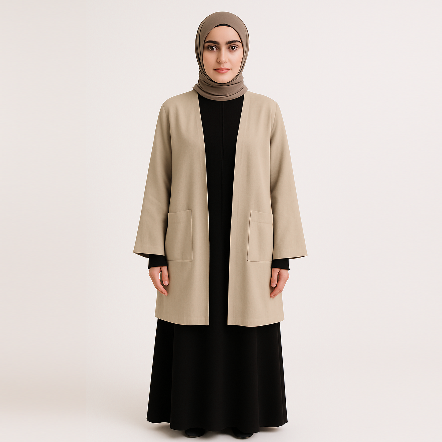 Nadrah Long Cardigan
