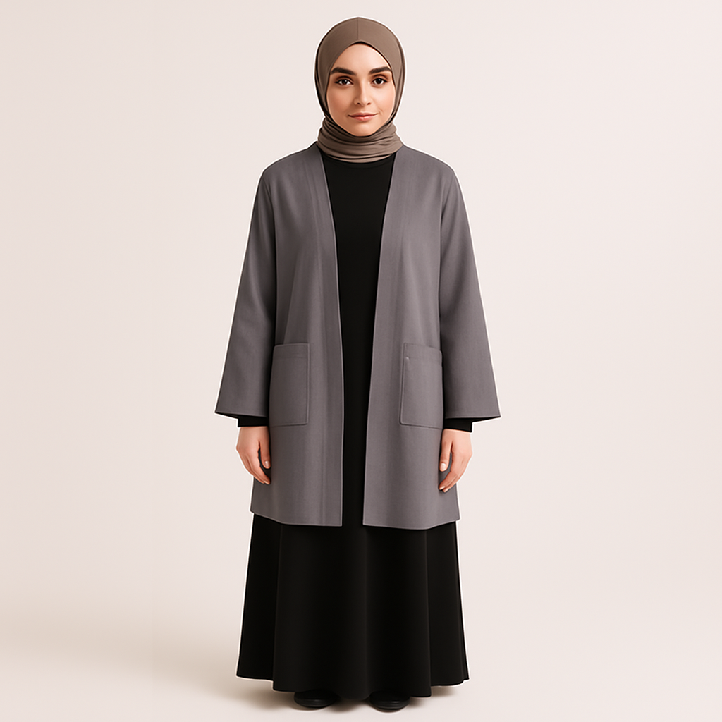 Nadrah Long Cardigan