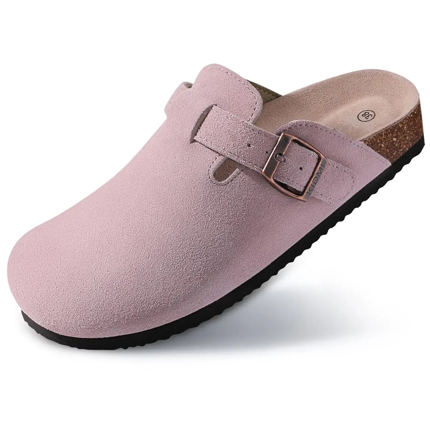 Zamira Genuine Suede Clogs