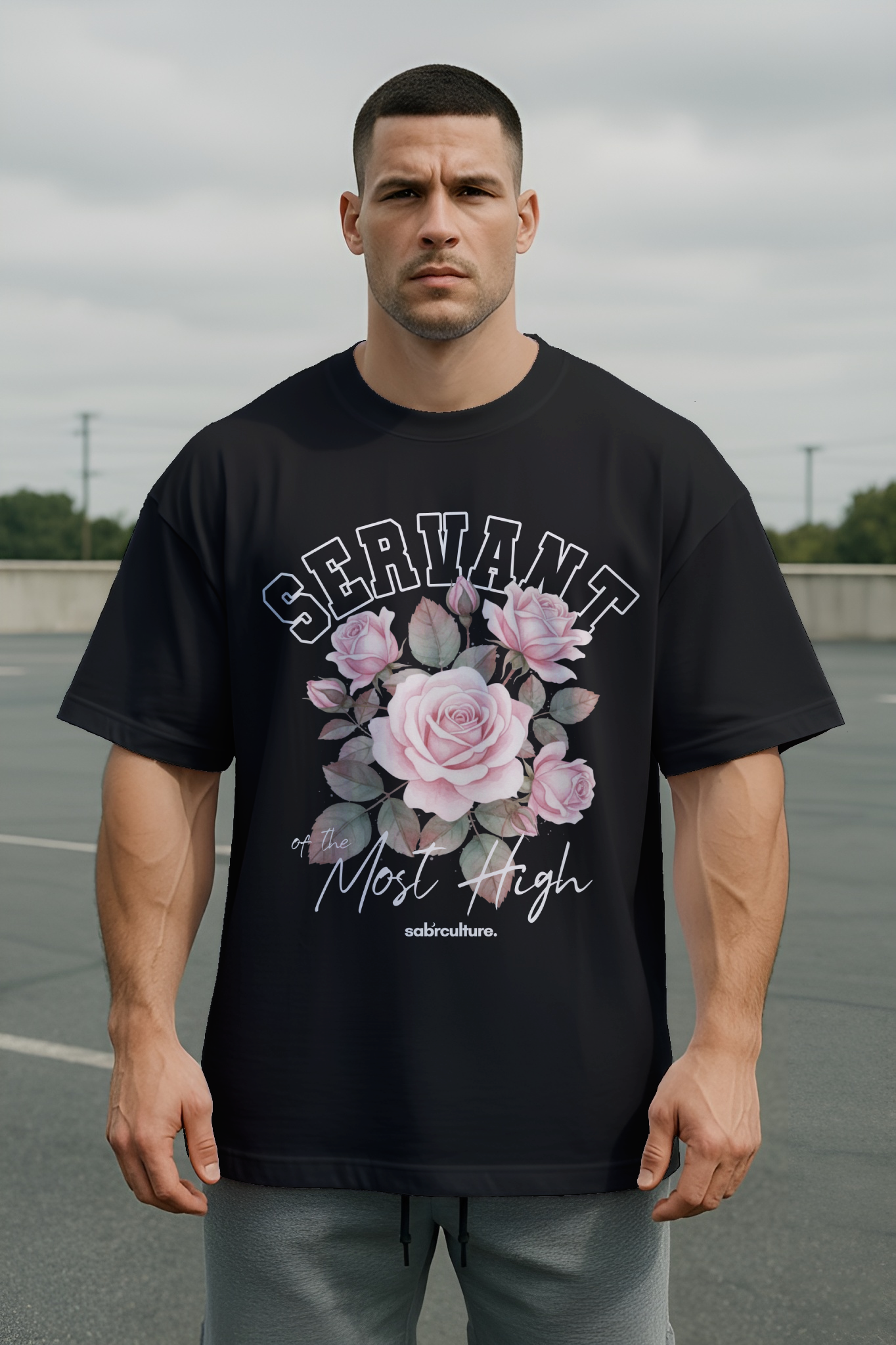 Servant of the Most High Oversized T-shirt