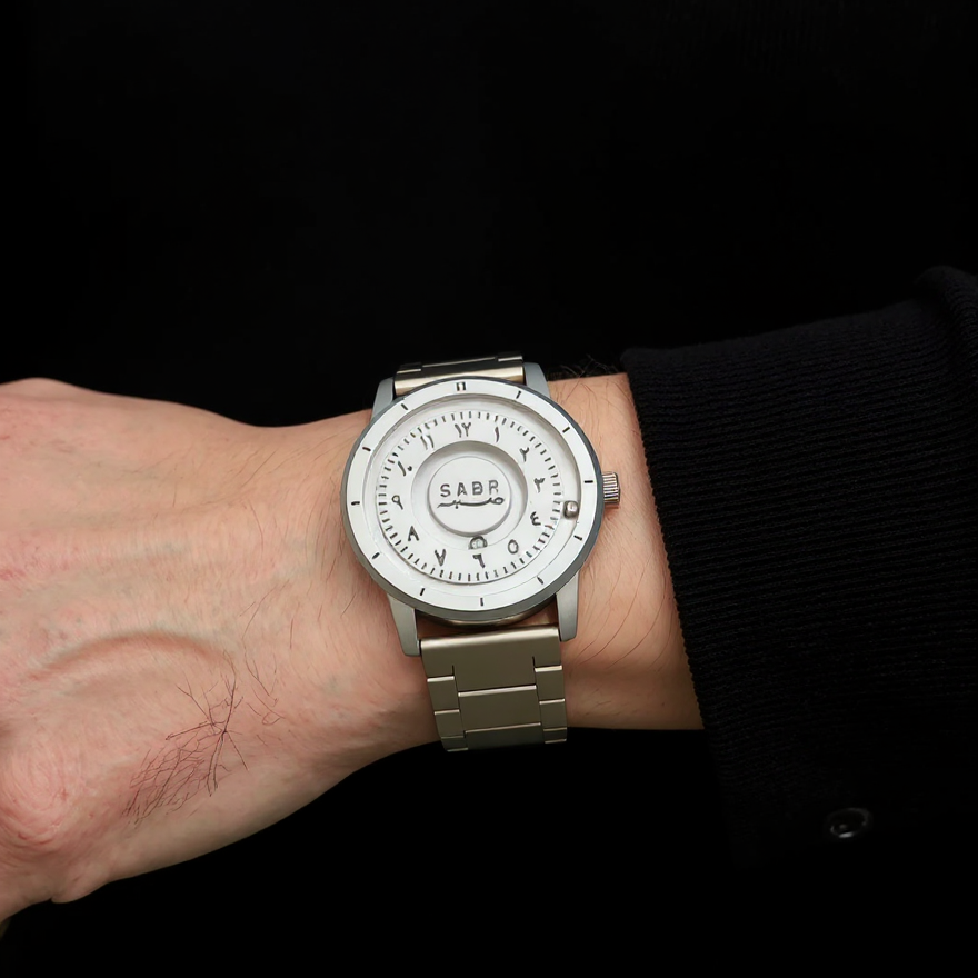 SabrCulture Arabic Magnetic Beads Watch