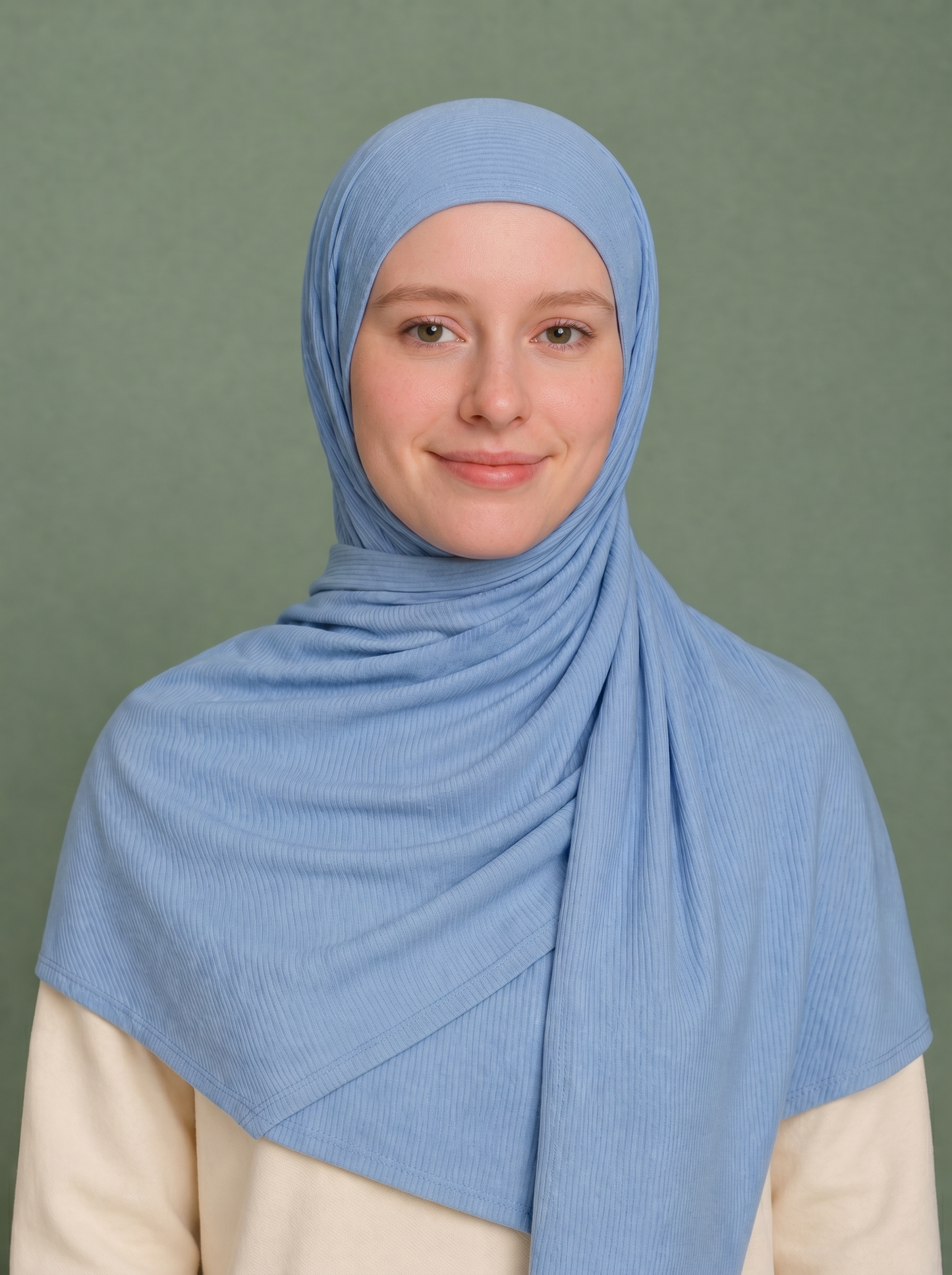 Nura Bamboo Ribbed Jersey Hijab