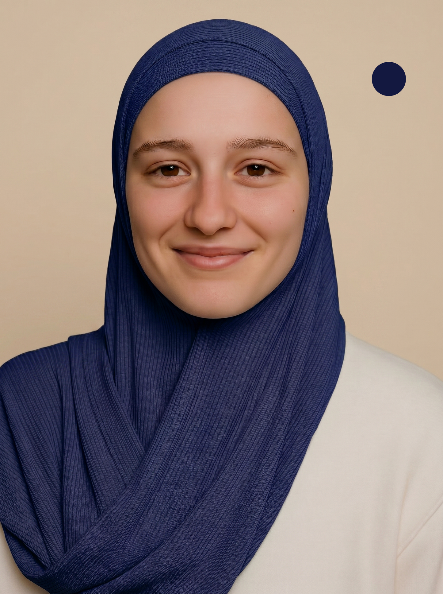 Nura Bamboo Ribbed Jersey Hijab