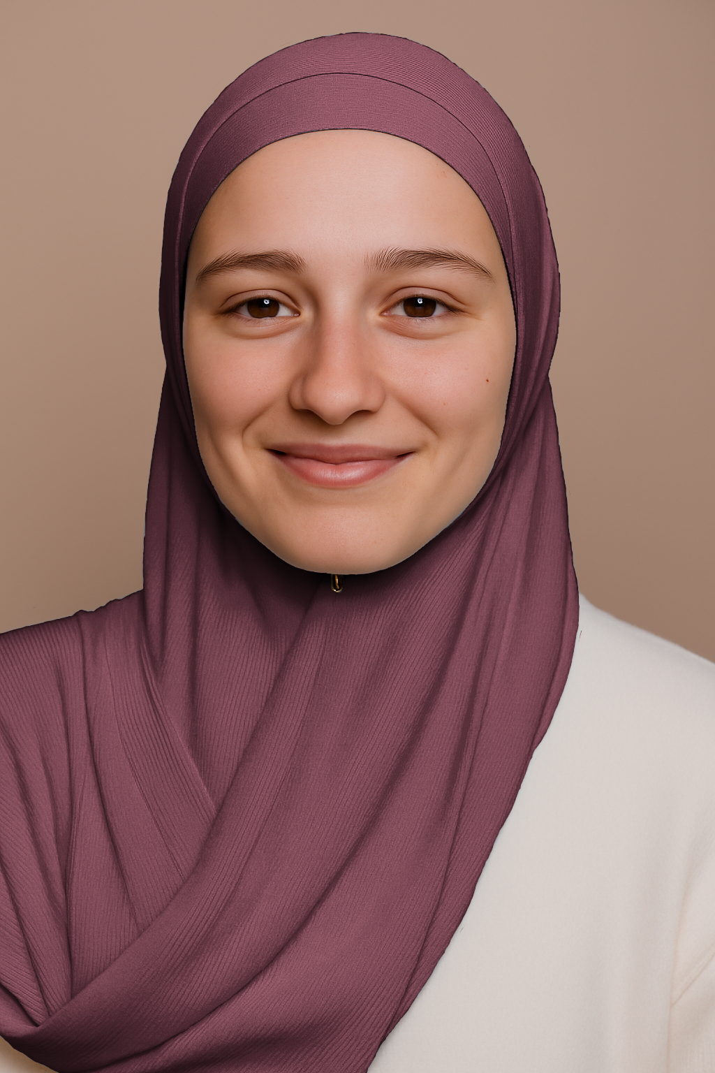 Nura Bamboo Ribbed Jersey Hijab