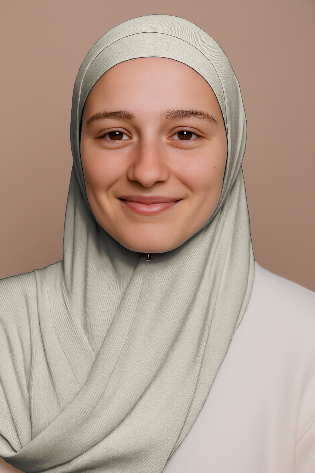 Nura Bamboo Ribbed Jersey Hijab