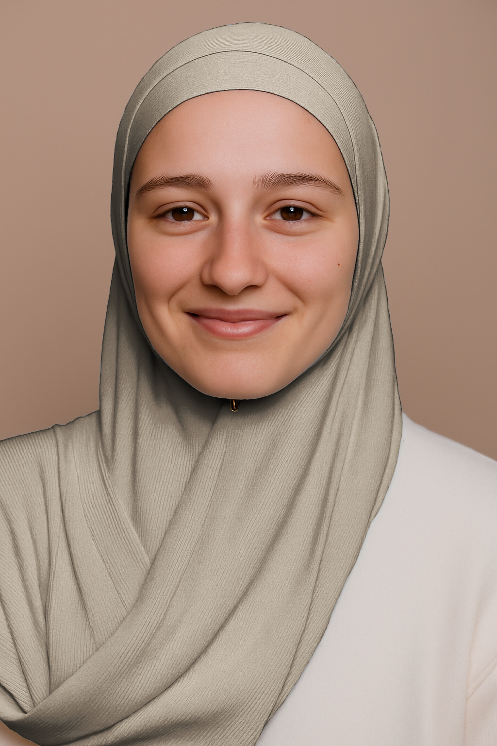 Nura Bamboo Ribbed Jersey Hijab