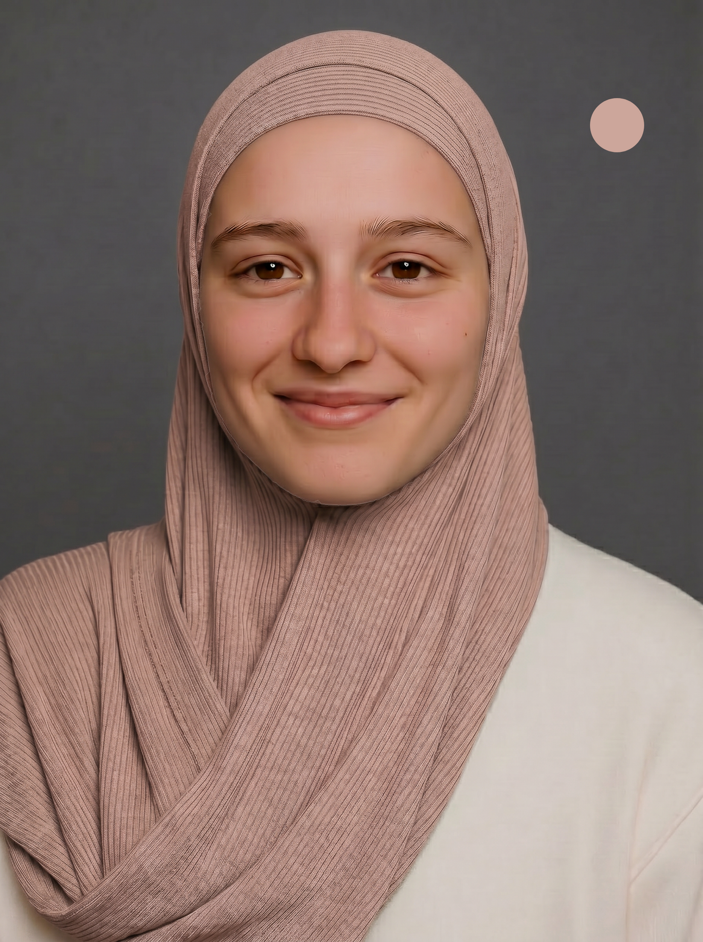 Nura Bamboo Ribbed Jersey Hijab