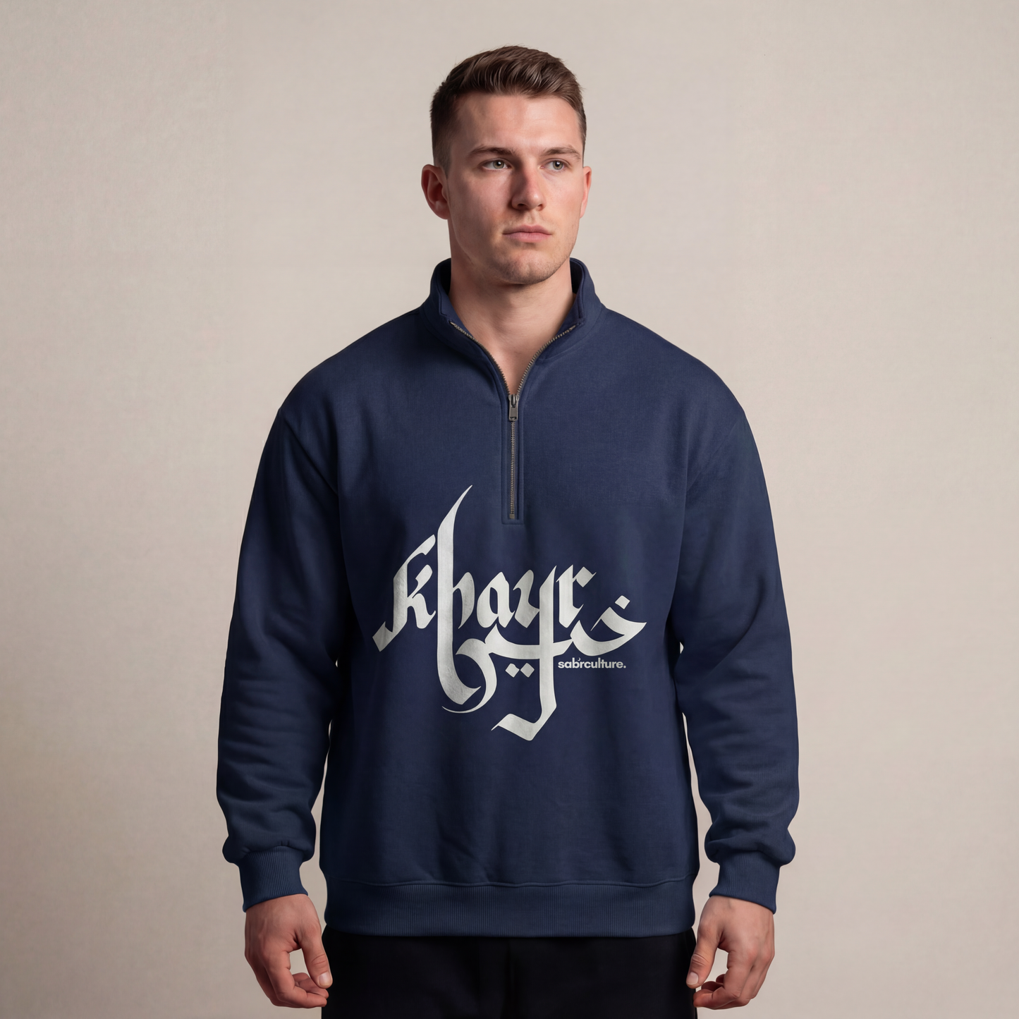 Khayr Quarter Zip Sweatshirt