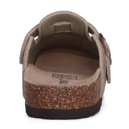 Zamira Genuine Suede Clogs