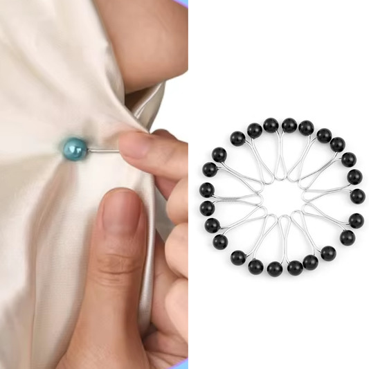 No needle Pearl Brooch (for hijab)