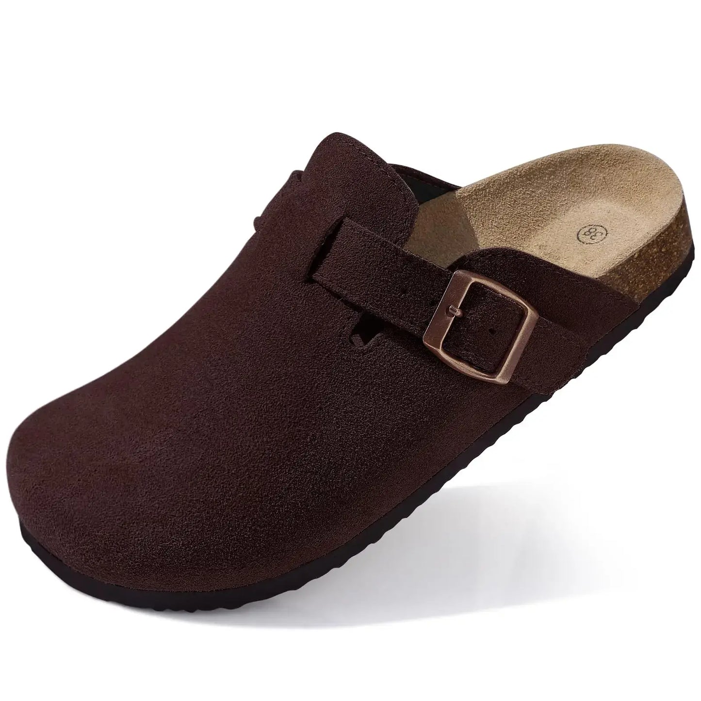 Zamira Genuine Suede Clogs