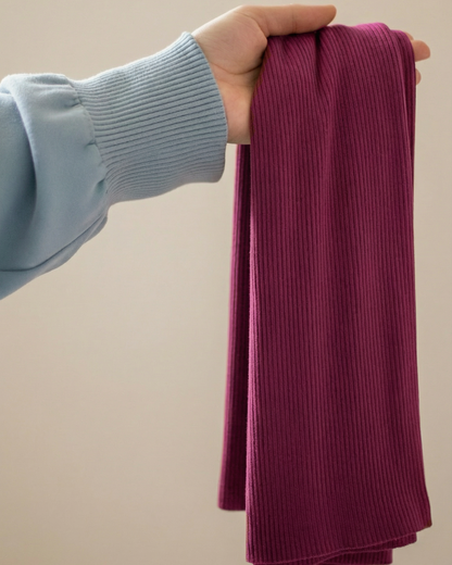 Nura Bamboo Ribbed Jersey Hijab