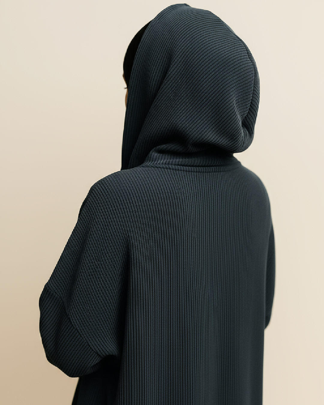 Sukoon Hooded Curduroy Abaya