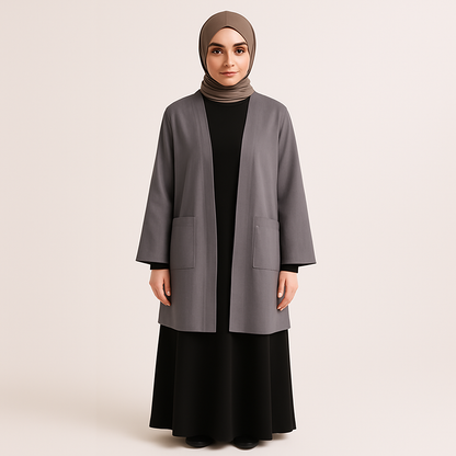 Nadrah Long Cardigan