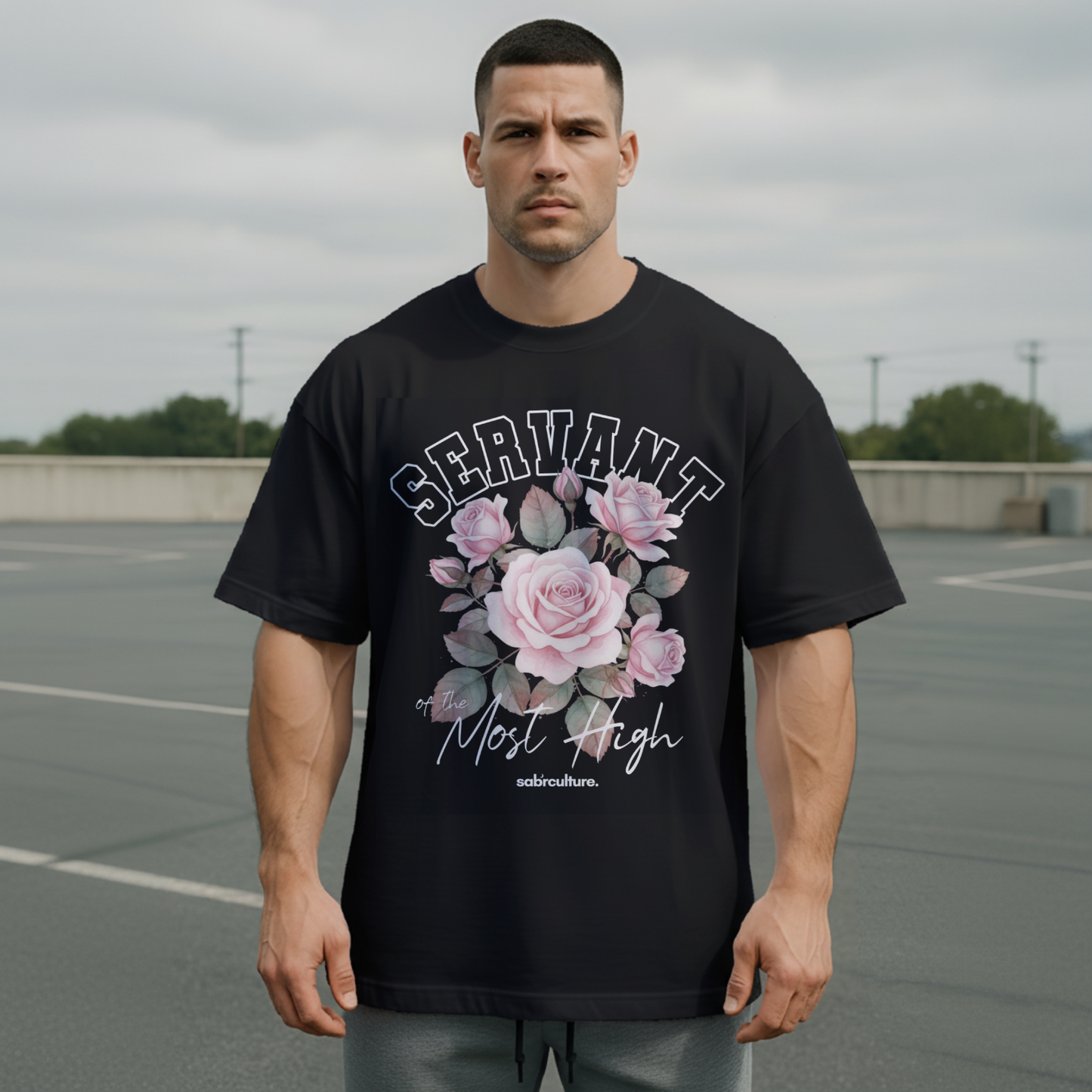 Servant of the Most High Oversized T-shirt